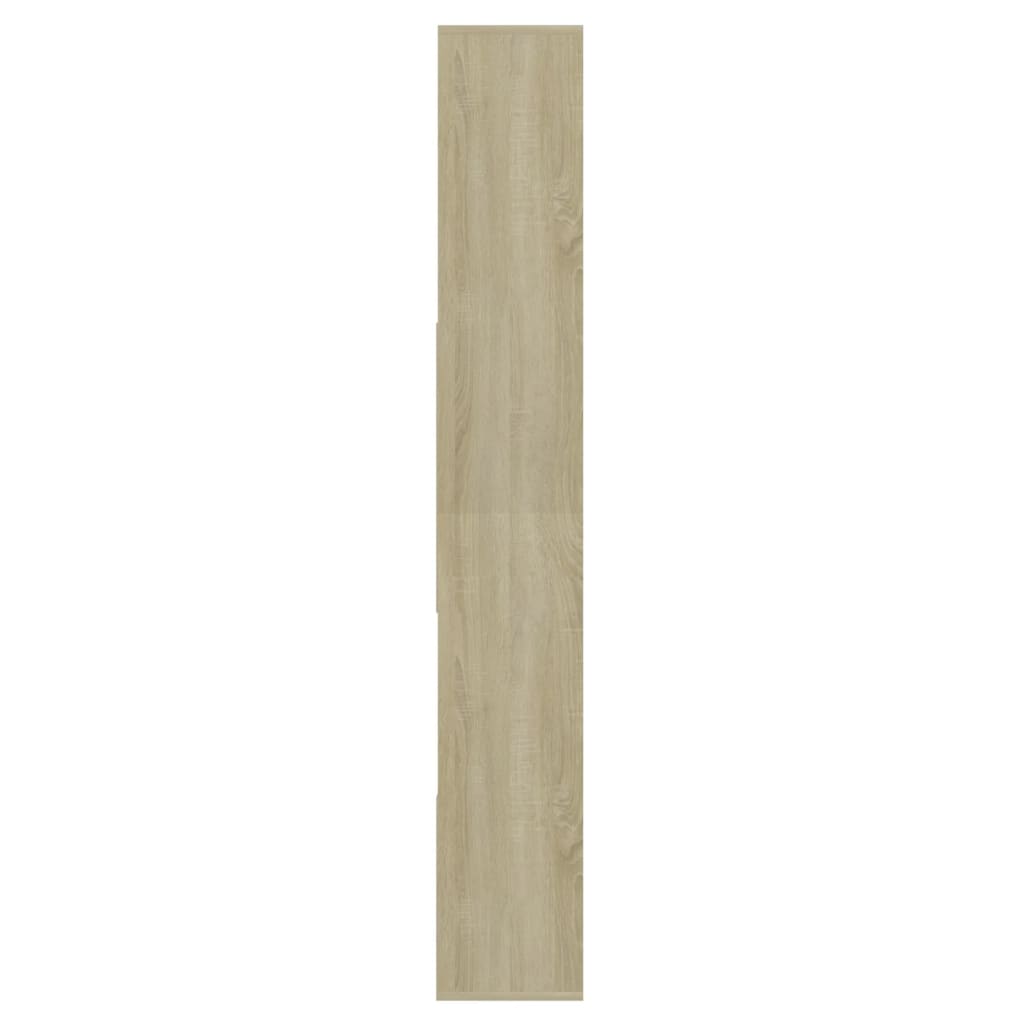 Boekenkast 67X24X6 Cm Spaanplaat Kleurig Sonoma eiken