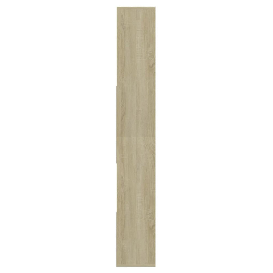 Boekenkast 67X24X6 Cm Spaanplaat Kleurig Sonoma eiken