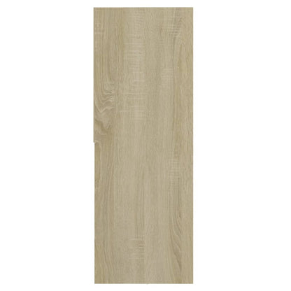 Boekenkast 67X24X6 Cm Spaanplaat Kleurig Sonoma eiken