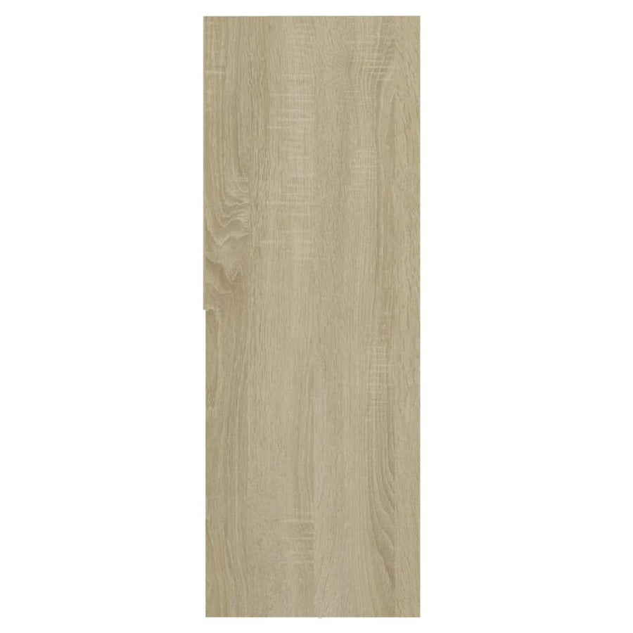 Boekenkast 67X24X6 Cm Spaanplaat Kleurig Sonoma eiken