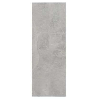 Boekenkast 67X24X6 Cm Spaanplaat Betongrijs