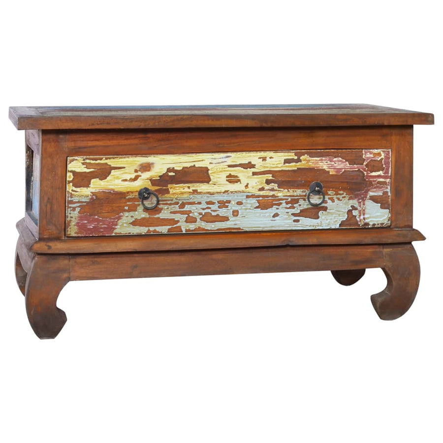 Salontafel 80X50X40 Cm Gerecycled Teakhout