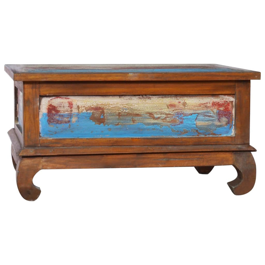 Salontafel 80X50X40 Cm Gerecycled Teakhout