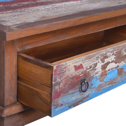 Salontafel 80X50X40 Cm Gerecycled Teakhout