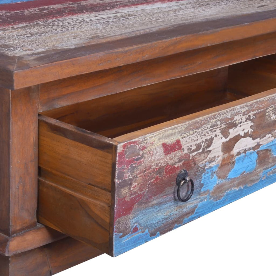 Salontafel 80X50X40 Cm Gerecycled Teakhout