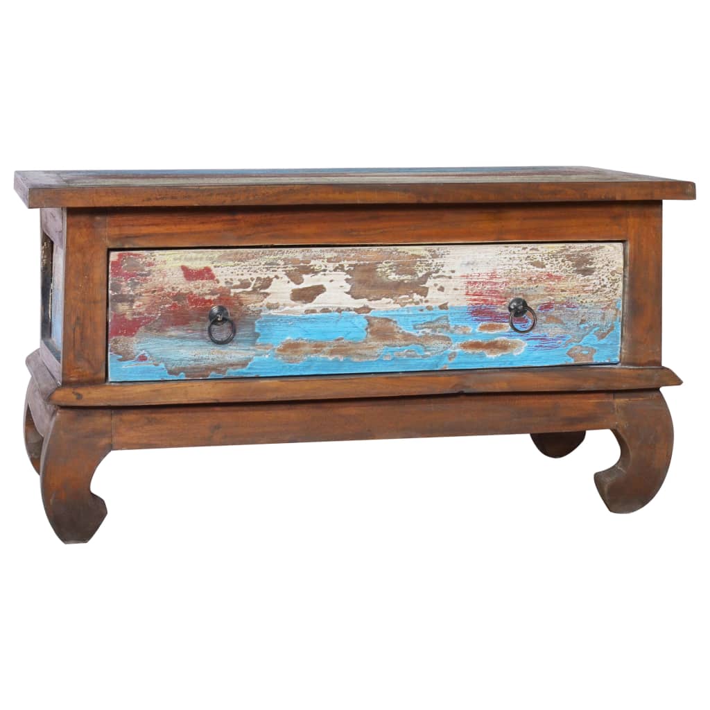 Salontafel 80X50X40 Cm Gerecycled Teakhout