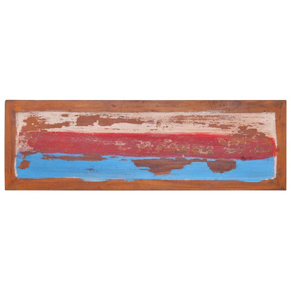 Tv-Meubel 110X35X40 Cm Gerecycled Teakhout Multikleur