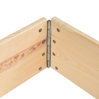Palletopzetrand Massief Grenenhout 1