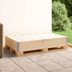 Palletopzetrand massief grenenhout