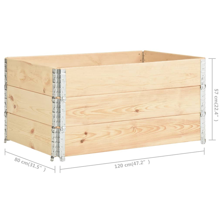 Palletopzetranden Massief Grenenhout 3