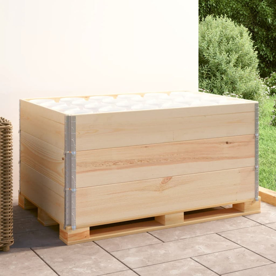 Palletopzetranden Massief Grenenhout 3
