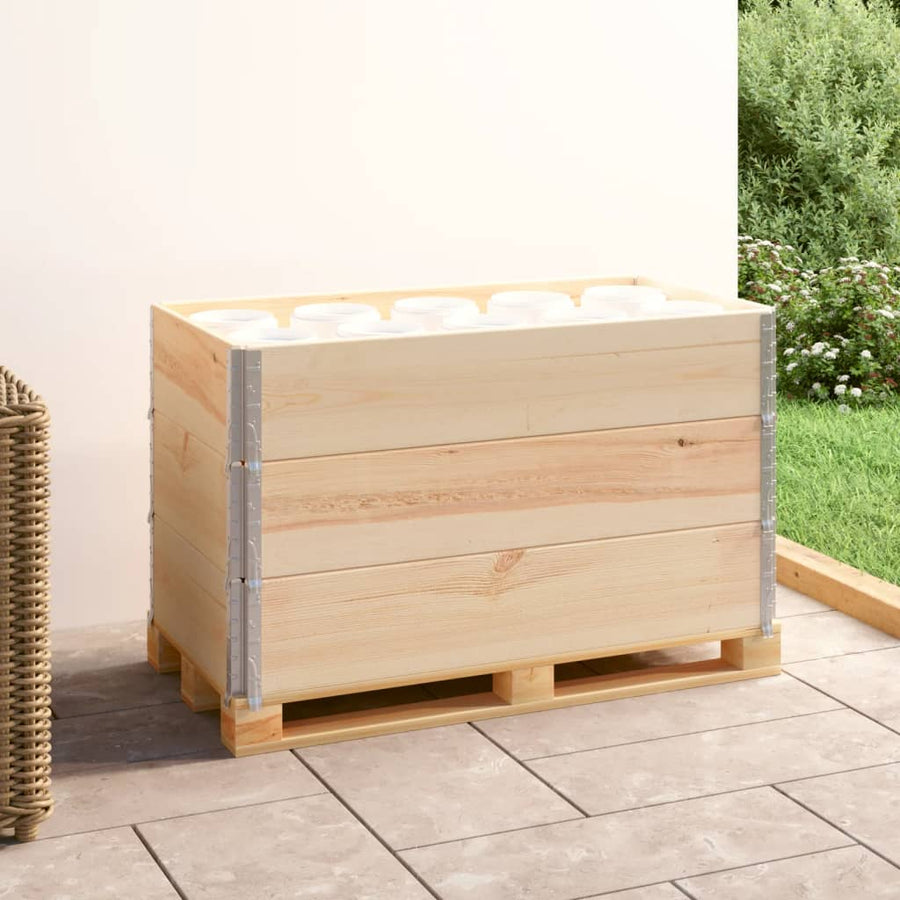 Palletopzetranden Massief Grenenhout 3