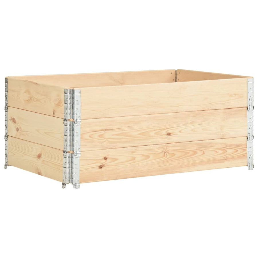 Palletopzetranden Massief Grenenhout 3 100 x 150 cm