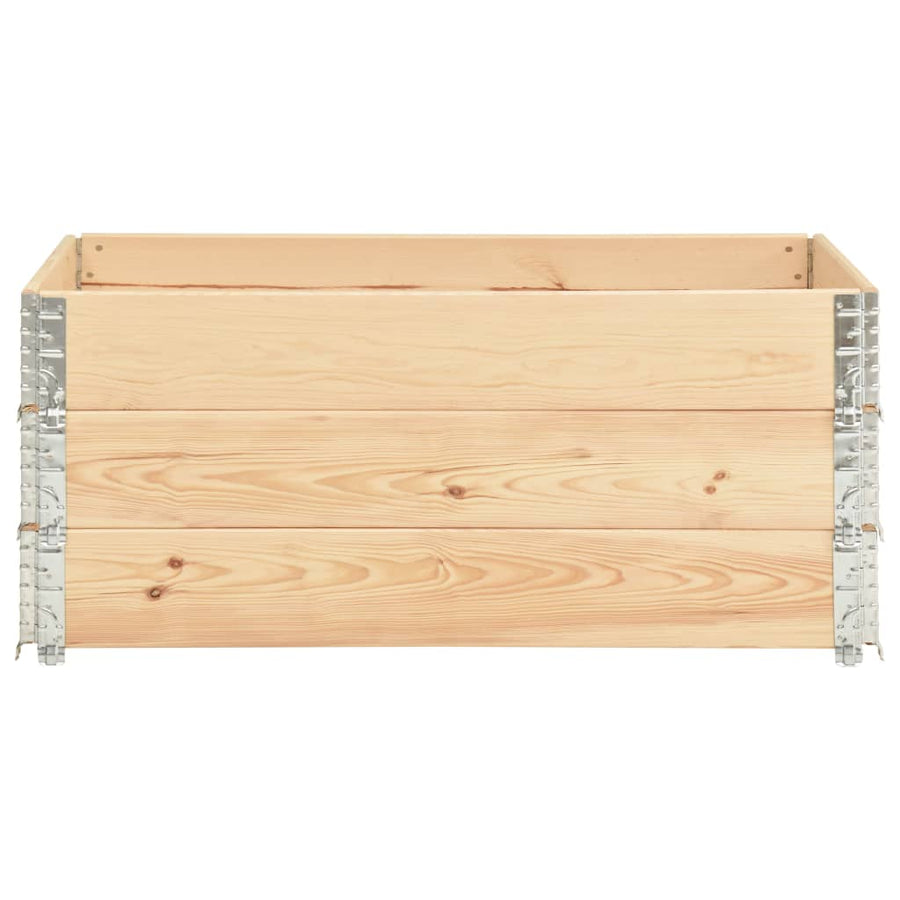 Palletopzetranden Massief Grenenhout 3 100 x 150 cm