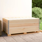 Pallet collars 3 pcs 100x150 cm solid pine wood