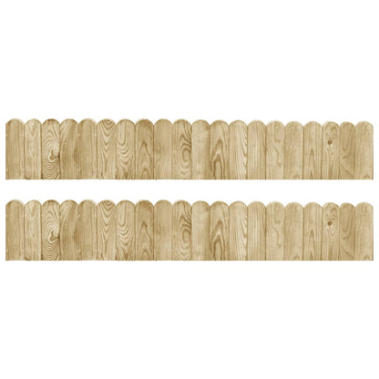 Gazonranden 120 Cm Geïmpregneerd Grenenhout 2