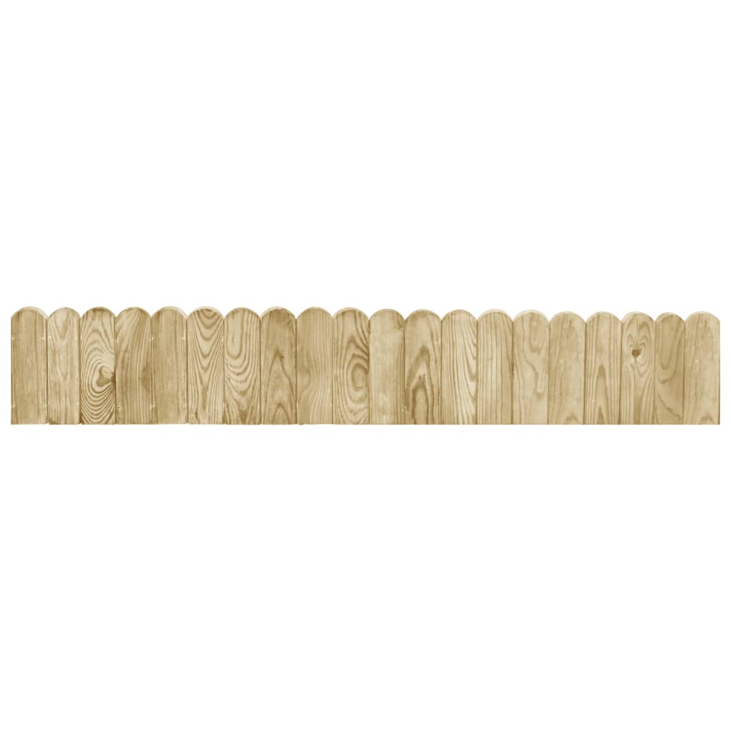 Gazonranden 120 Cm Geïmpregneerd Grenenhout 2