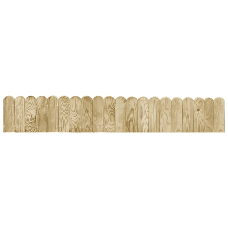 Gazonranden 120 Cm Geïmpregneerd Grenenhout 2