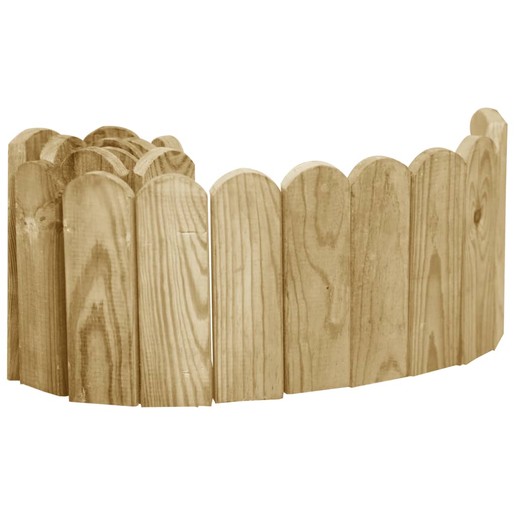 Gazonranden 120 Cm Geïmpregneerd Grenenhout 2