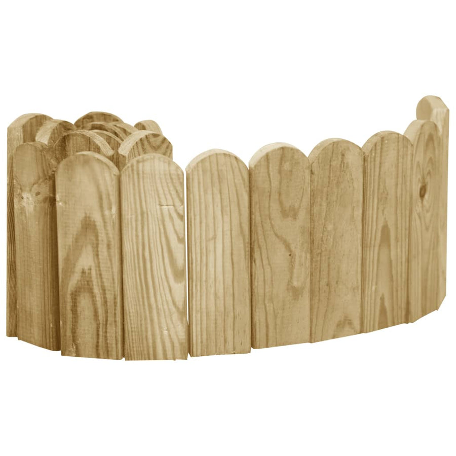Gazonranden 120 Cm Geïmpregneerd Grenenhout 2