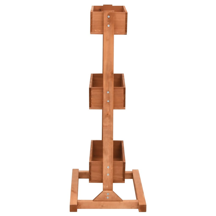 Plantenbak 52X30X78 Cm Vurenhout