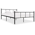 Bedframe Metaal 160 x 200 cm Zwart