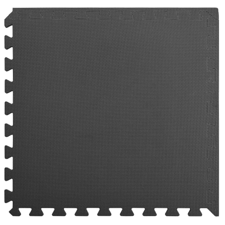 Vloermatten 24 St 8,64 ㎡ Eva-Schuim 8.64 m² Zwart
