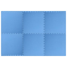 Vloermatten 6 St 2,16 ㎡ Eva-Schuim 2.16 m² Blauw