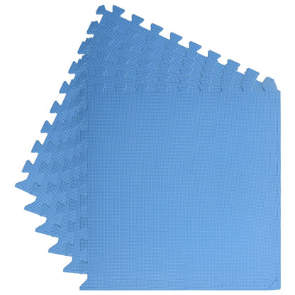 Vloermatten 6 St 2,16 ㎡ Eva-Schuim 2.16 m² Blauw