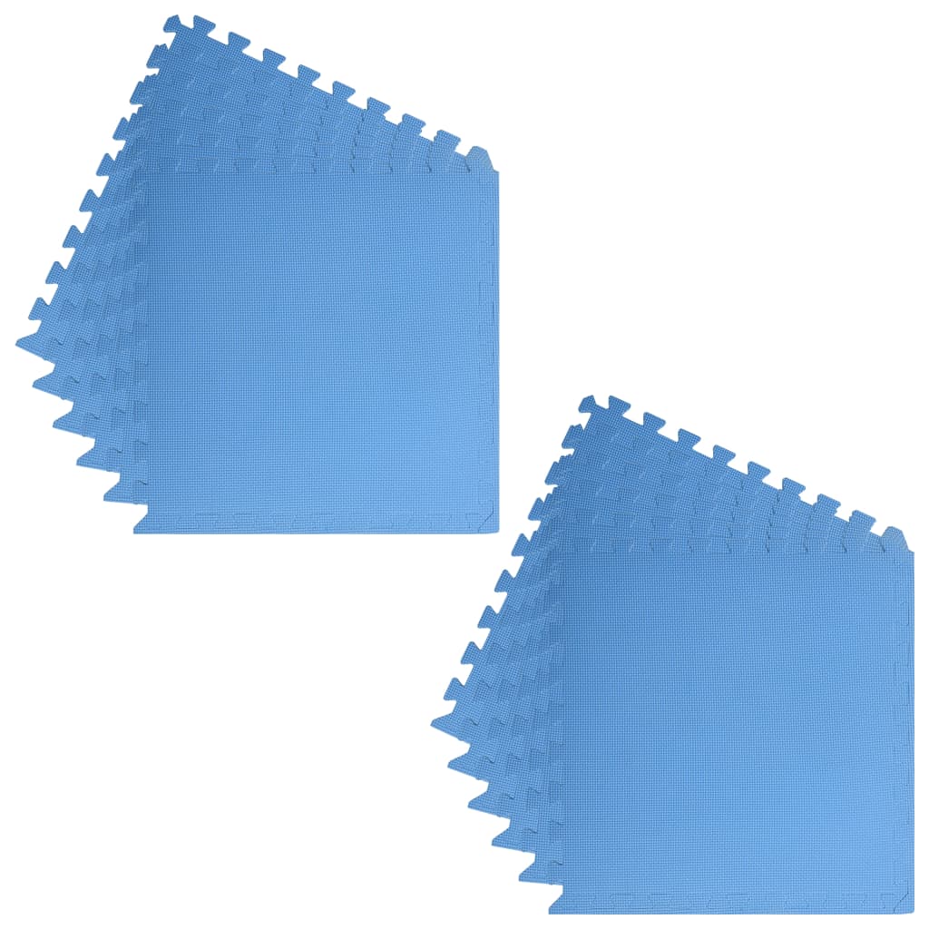Vloermatten 12 St 4,32 ㎡ Eva-Schuim 4.32 m² Blauw