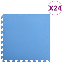 Vloermatten 24 St 8,64 ㎡ Eva-Schuim 8.64 m² Blauw