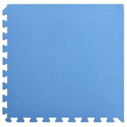 Vloermatten 24 St 8,64 ㎡ Eva-Schuim 8.64 m² Blauw