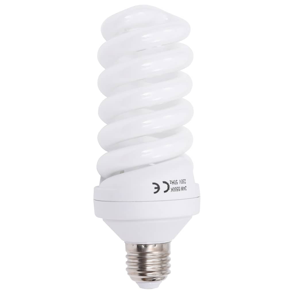 Fotostudioset Met Verlichtingsset En Softboxen 9 met spiraalvormige lamp