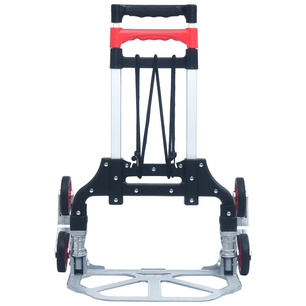 Traptrolley Inklapbaar 70 Kg Aluminium Zilverkleurig