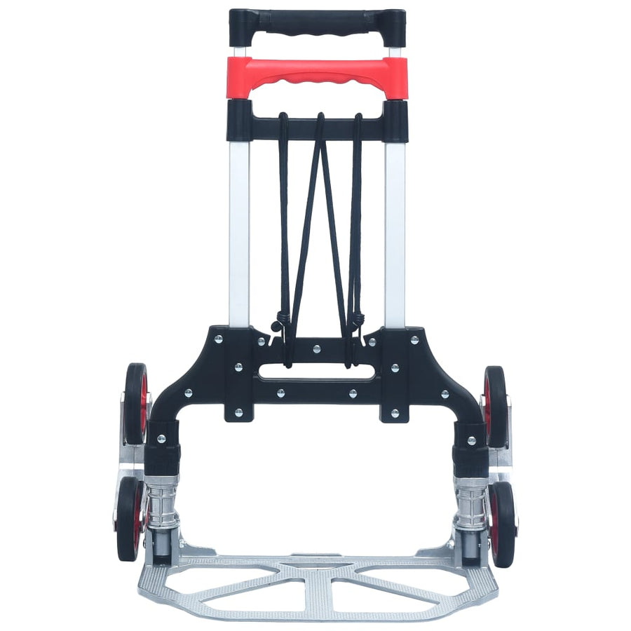 Traptrolley Inklapbaar 70 Kg Aluminium Zilverkleurig