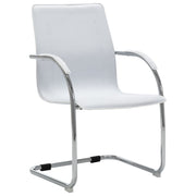 Office Chair Faux Leather White