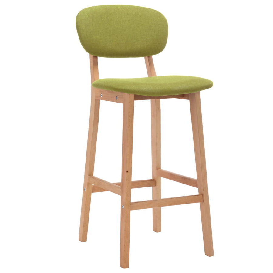 Barkrukken Stof Groen