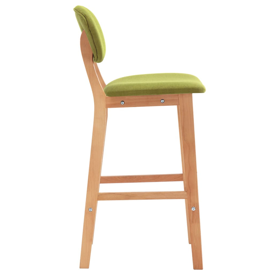 Barkrukken Stof Groen