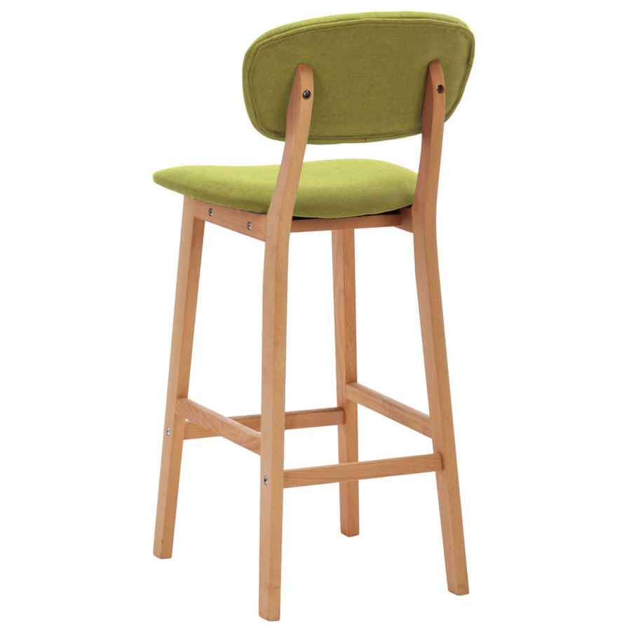 Barkrukken Stof Groen