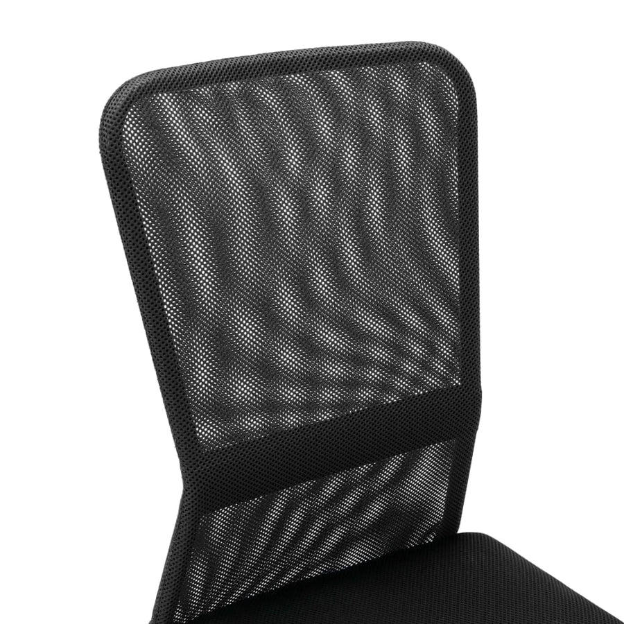 Kantoorstoel 44X52X00 Cm Mesh Stof Zwart