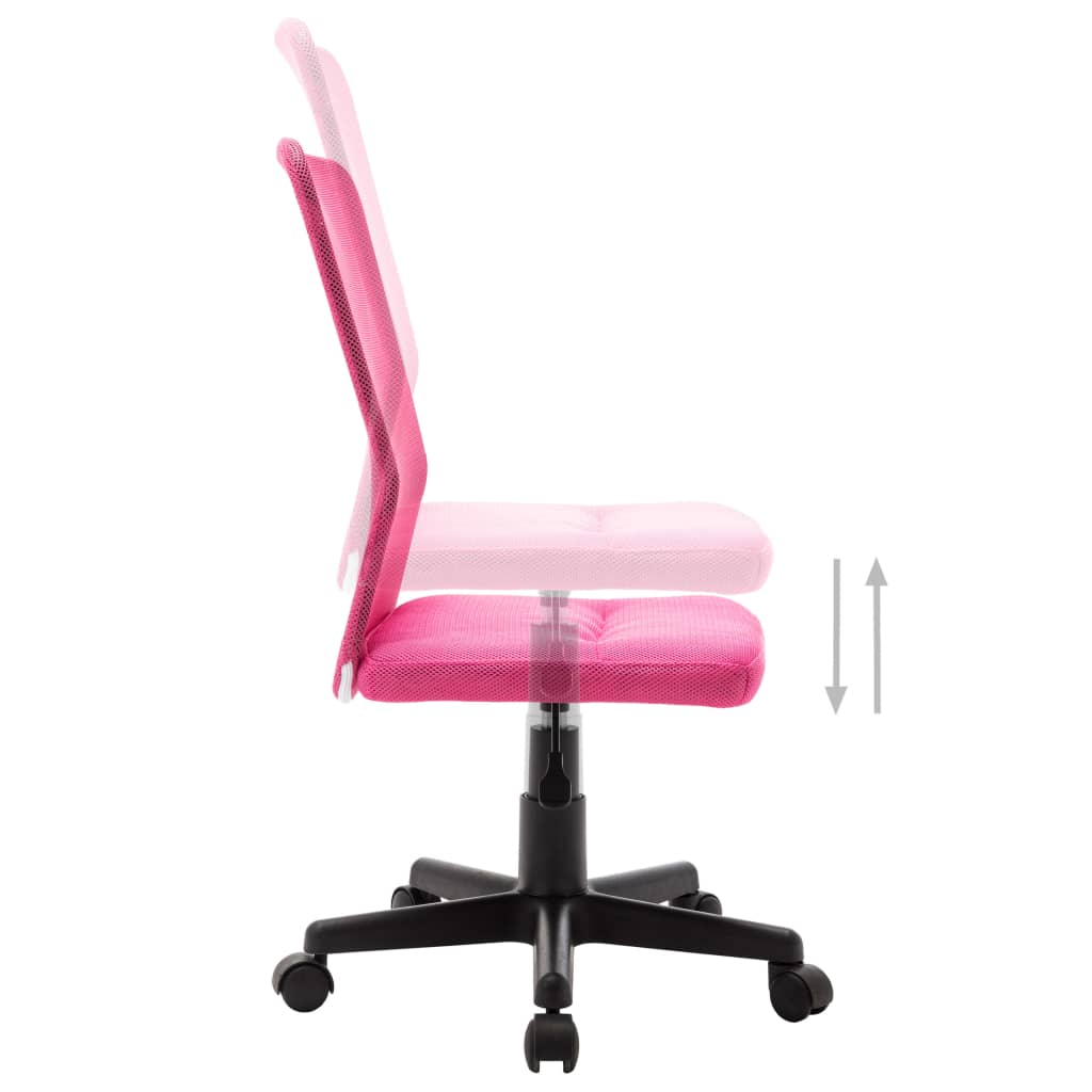 Kantoorstoel 44X52X100 Cm Mesh Stof Roze