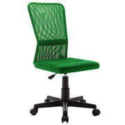 Kantoorstoel 44x52x100 cm groen mesh stof