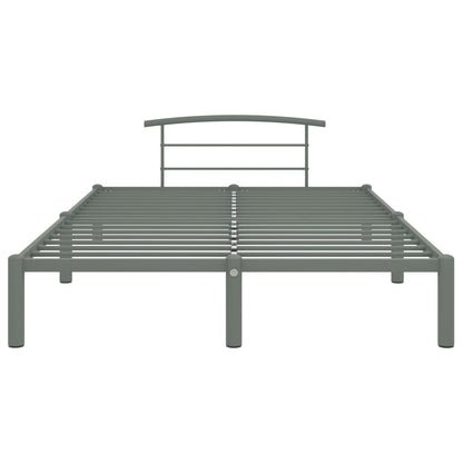 Bedframe Metaal 160 x 200 cm Grijs