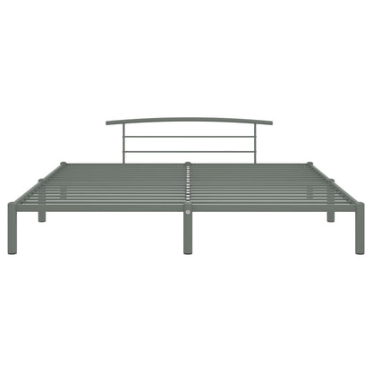 Bedframe Metaal 180 x 200 cm Grijs