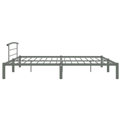 Bedframe Metaal 180 x 200 cm Grijs