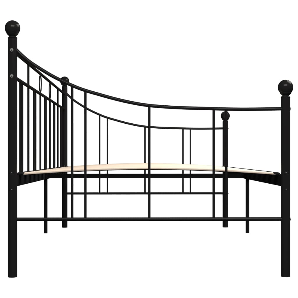 Slaapbankframe Metaal Zwart