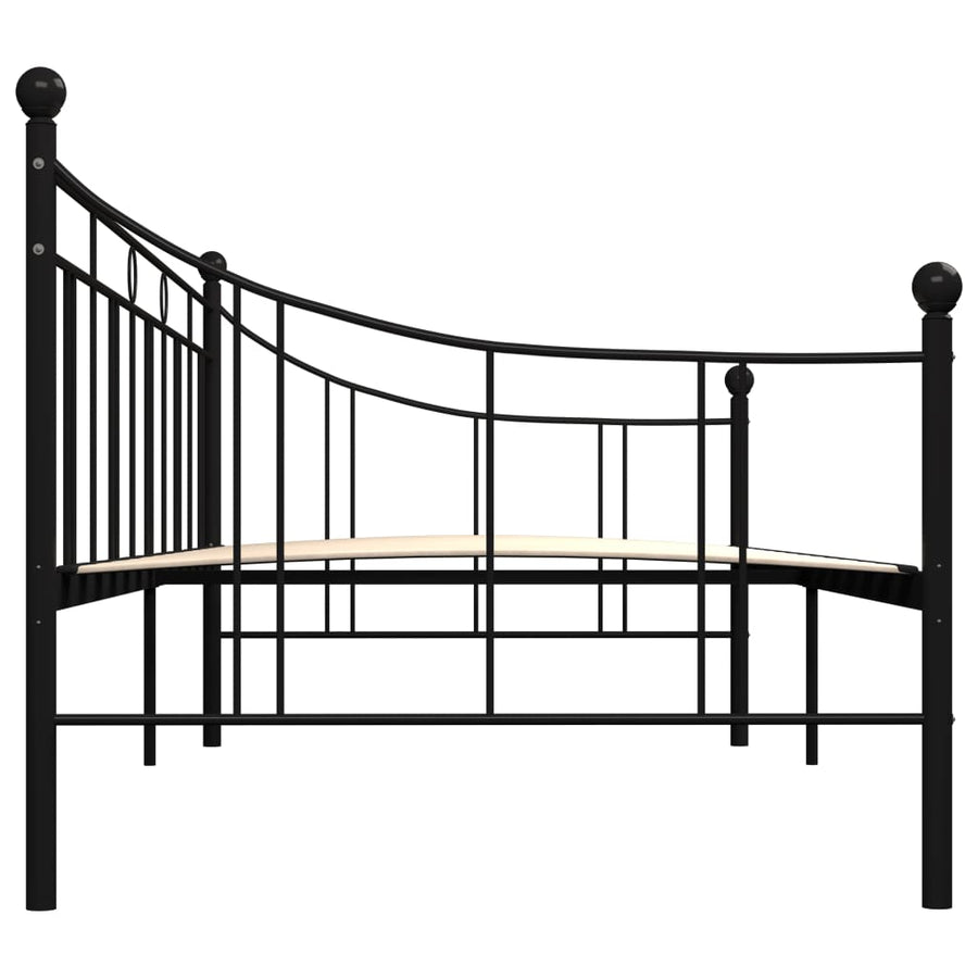 Slaapbankframe Metaal Zwart