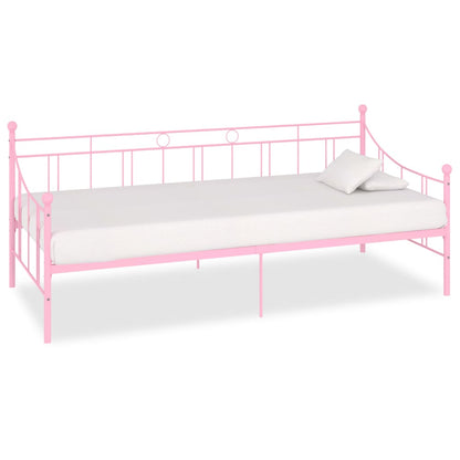 Slaapbank Metaal Roze