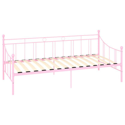 Slaapbank Metaal Roze