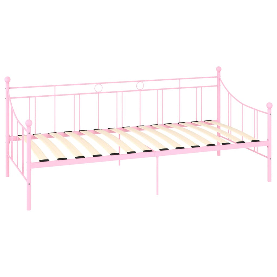 Slaapbank Metaal Roze